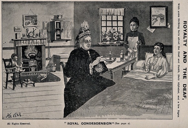 V0016548 Sign language